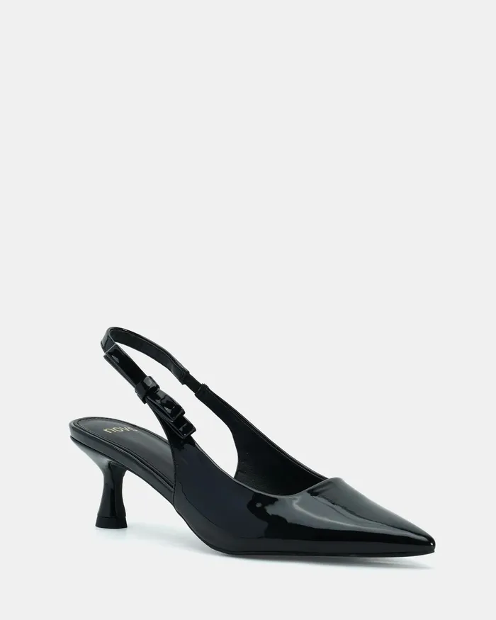 Pumps NOVO Shoes Women INDI Black Patent Pumps