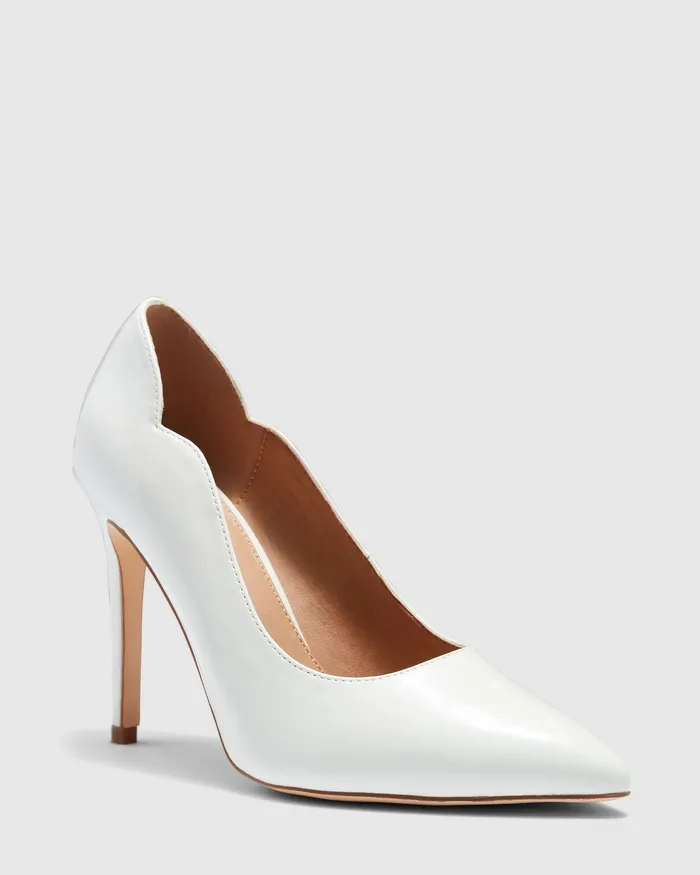 Pumps NOVO Shoes Women INISA White Patent
