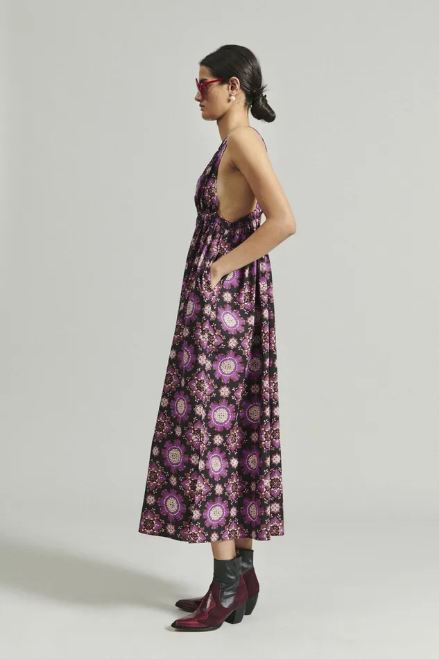 Rachel Comey Dresses Women Camisiam Dress Black Multi