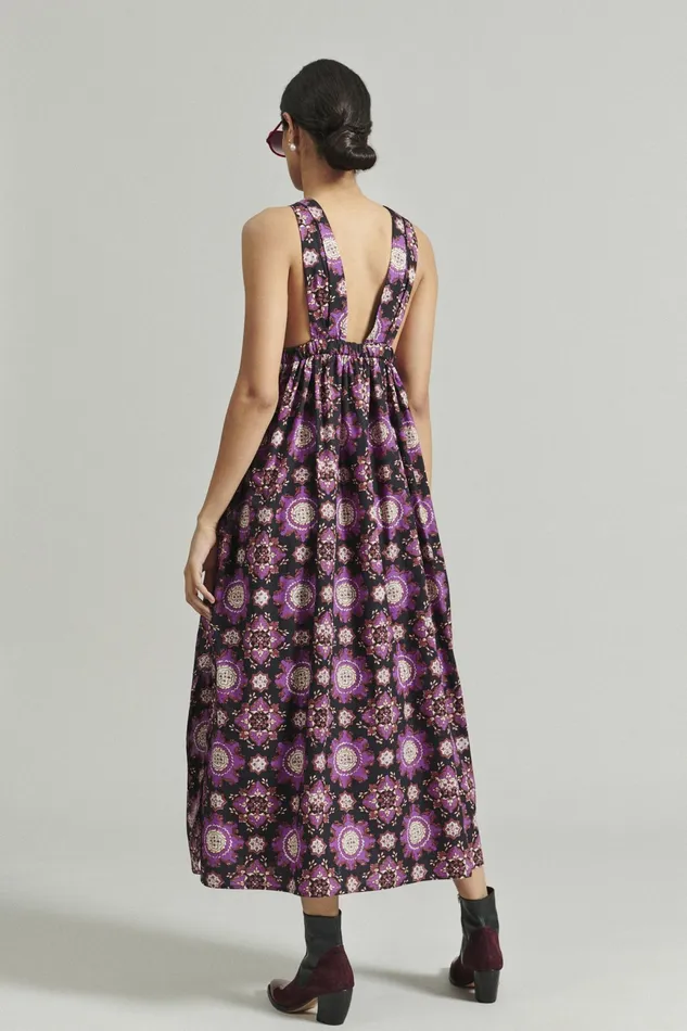 Rachel Comey Dresses Women Camisiam Dress Black Multi