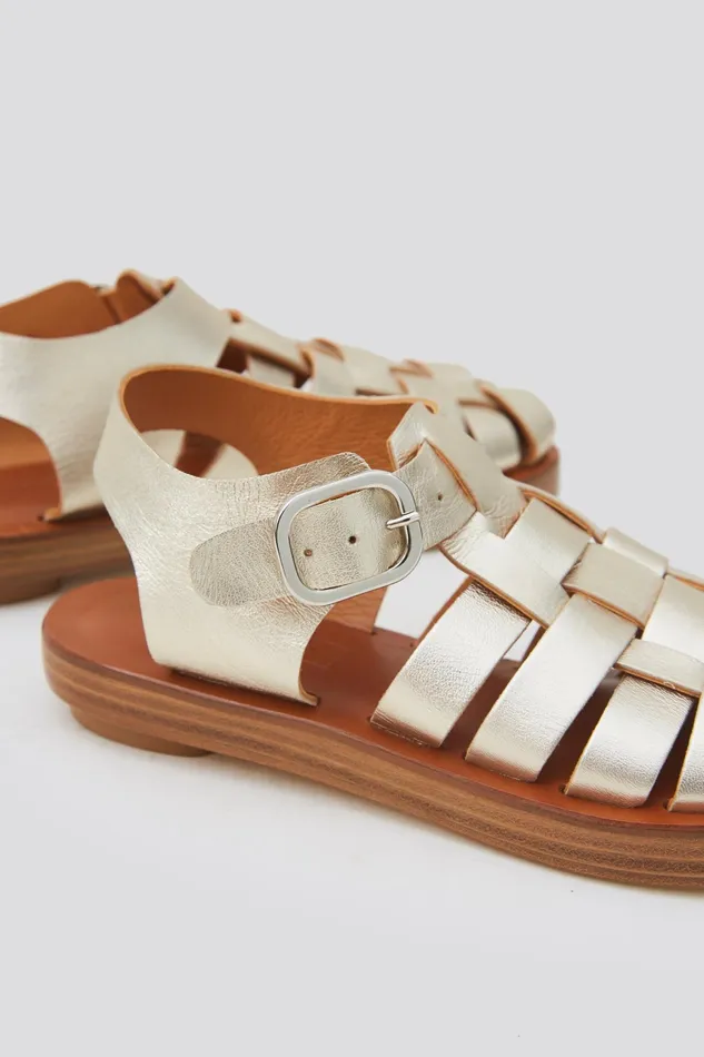 Rachel Comey Flats Loafers Women Tucker Sandal Silver Rachel Comey Flats Loafers Women Tucker Sandal Silver