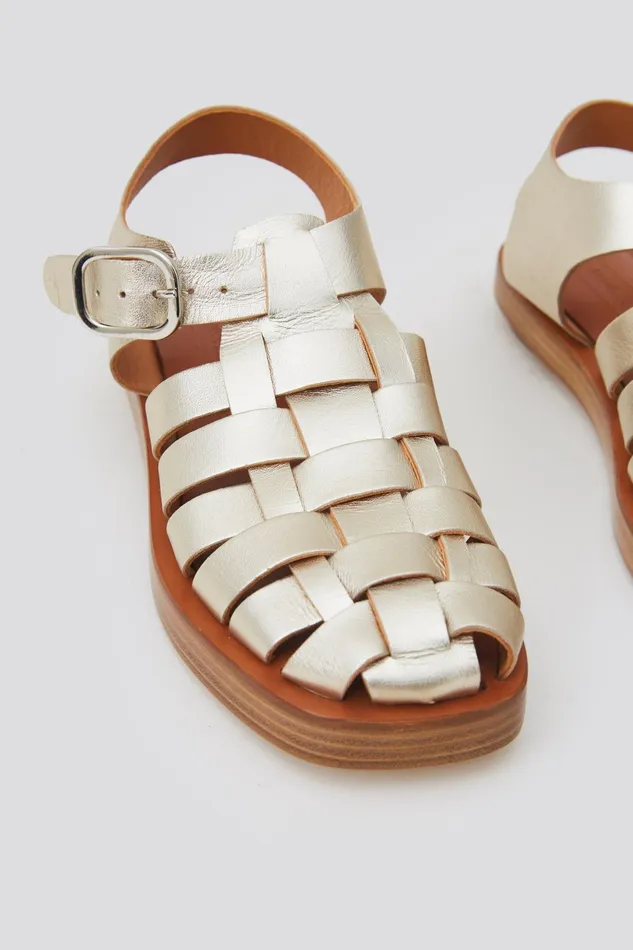 Rachel Comey Flats Loafers Women Tucker Sandal Silver Rachel Comey Flats Loafers Women Tucker Sandal Silver