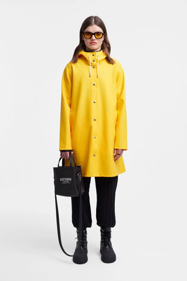 Raincoats Women Stutterheim Mosebacke Raincoat Yellow