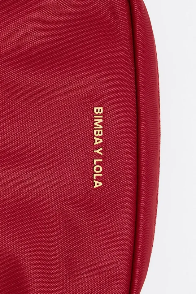 Red Nylon Makeup Case Red Women Bimba Y Lola Vanity Pouches Red Nylon Makeup Case Red Women Bimba Y Lola Vanity Pouches