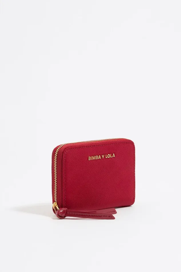 Red Nylon Purse Red Women Bimba Y Lola Wallets And Coin Purses