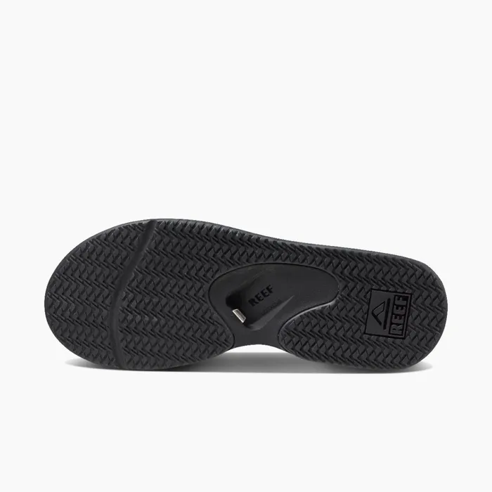 Reef Flip Flops Fanning All Black 8211 Men Reef Flip Flops Fanning All Black 8211 Men