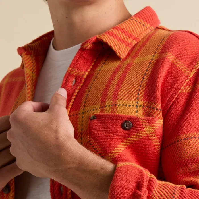 Reef Outerwear Orson Long Sleeve Woven Shirt Chili 8211 Men Reef Outerwear Orson Long Sleeve Woven Shirt Chili 8211 Men