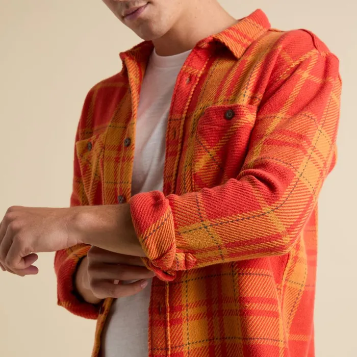 Reef Outerwear Orson Long Sleeve Woven Shirt Chili 8211 Men Reef Outerwear Orson Long Sleeve Woven Shirt Chili 8211 Men