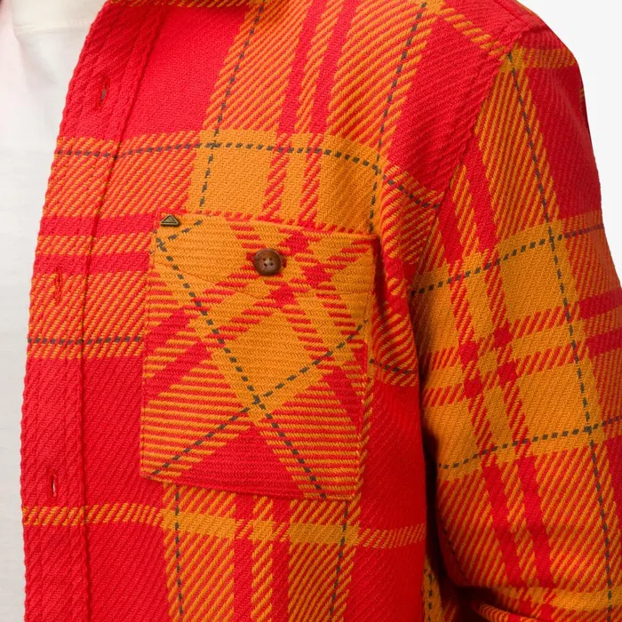 Reef Outerwear Orson Long Sleeve Woven Shirt Chili 8211 Men Reef Outerwear Orson Long Sleeve Woven Shirt Chili 8211 Men