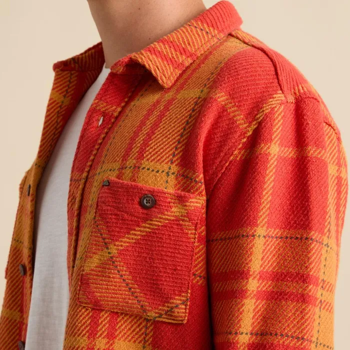 Reef Outerwear Orson Long Sleeve Woven Shirt Chili 8211 Men Reef Outerwear Orson Long Sleeve Woven Shirt Chili 8211 Men