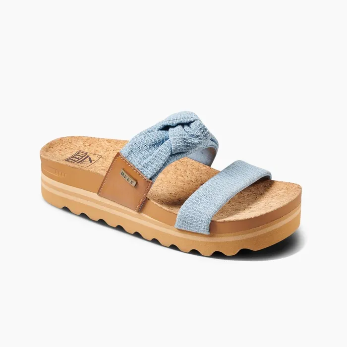 Reef Sandals Cushion Vista Hi Denim 8211 Women Reef Sandals Cushion Vista Hi Denim 8211 Women