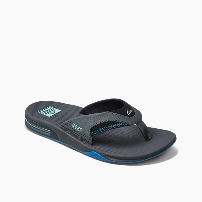 Reef Sandals Fanning Gunmetalocean 8211 Men Reef Sandals Fanning Gunmetalocean 8211 Men