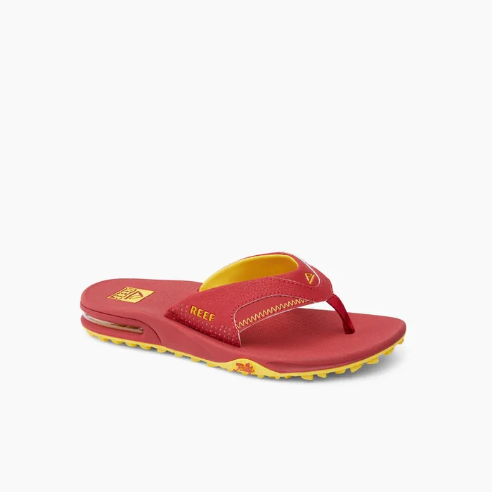 Reef Sandals Fanning Pregame Redyellow 8211 Men Reef Sandals Fanning Pregame Redyellow 8211 Men
