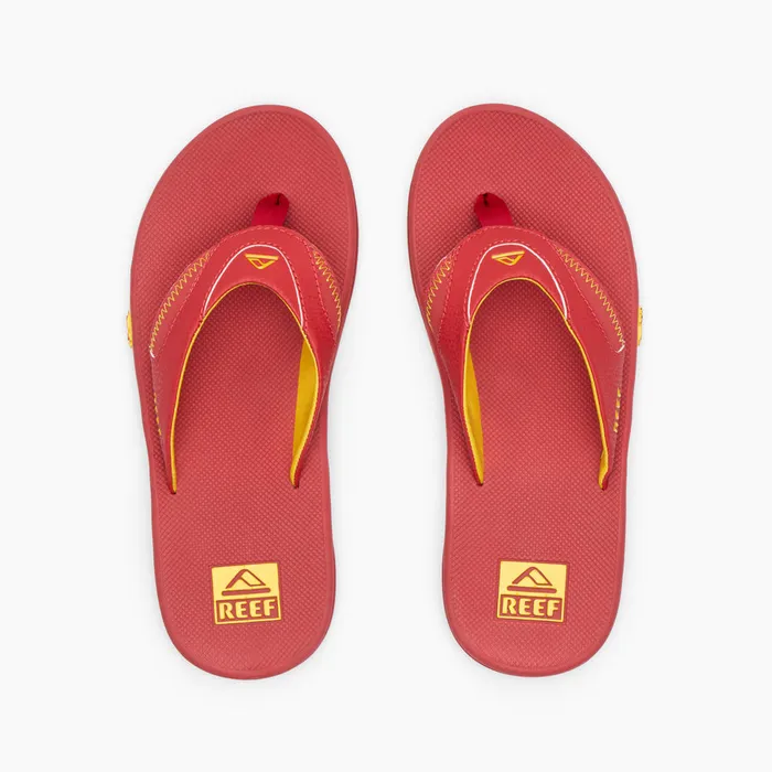 Reef Sandals Fanning Pregame Redyellow 8211 Men Reef Sandals Fanning Pregame Redyellow 8211 Men
