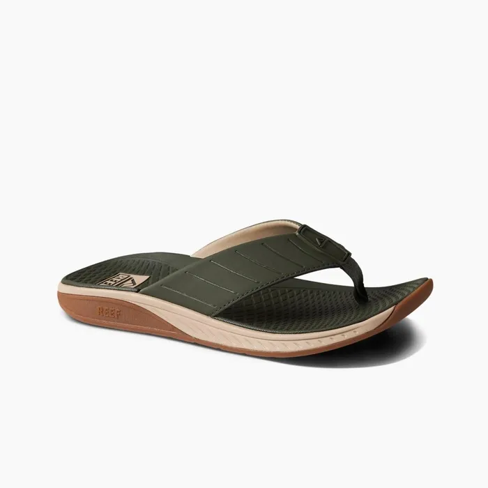 Reef Sandals The Deckhand Olivegum 8211 Men Reef Sandals The Deckhand Olivegum 8211 Men