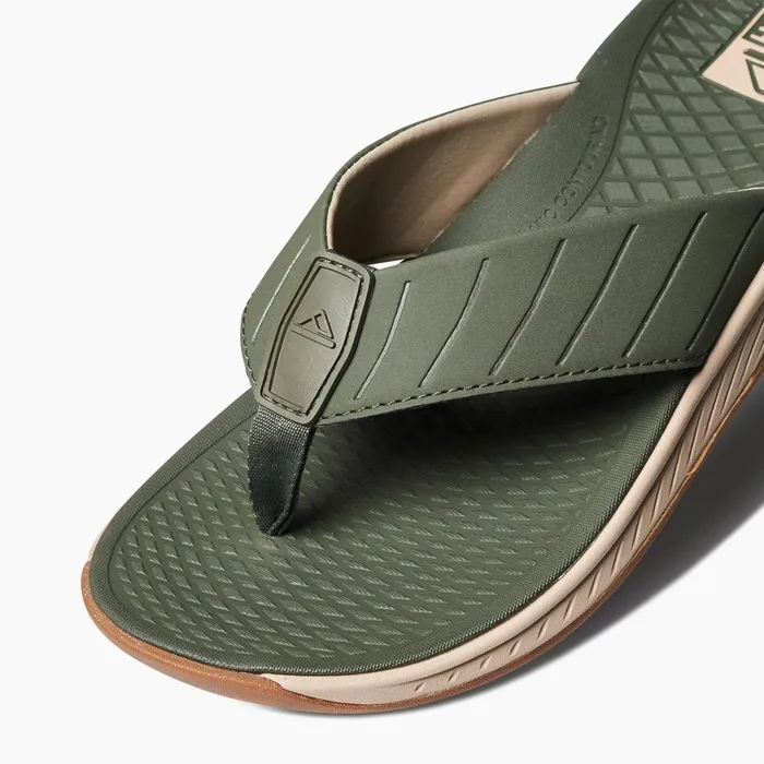 Reef Sandals The Deckhand Olivegum 8211 Men Reef Sandals The Deckhand Olivegum 8211 Men