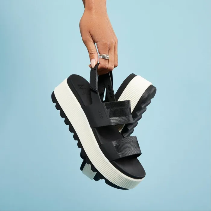 Reef Sandals Water Vista Higher Black Vintage 8211 Women Reef Sandals Water Vista Higher Black Vintage 8211 Women