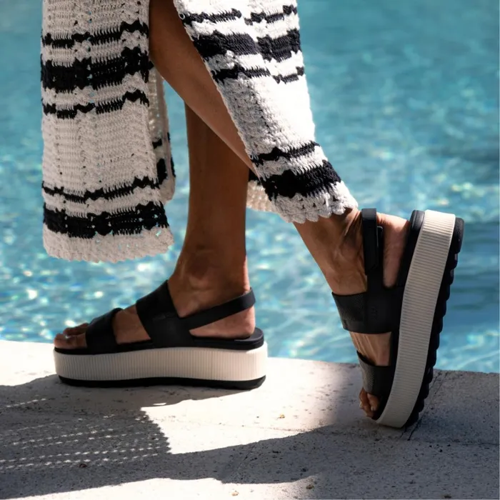 Reef Sandals Water Vista Higher Black Vintage 8211 Women Reef Sandals Water Vista Higher Black Vintage 8211 Women