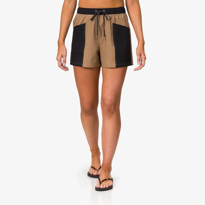 Reef Shorts Pants and Skirts Coast Short Lead Greycaviar 8211 Women