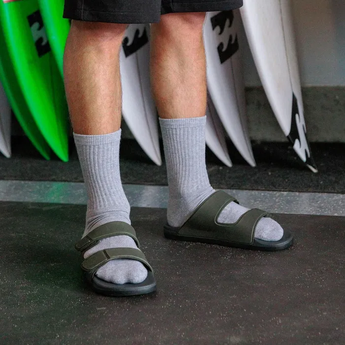 Reef Slides Cushion Tradewind Greyolive 8211 Men Reef Slides Cushion Tradewind Greyolive 8211 Men