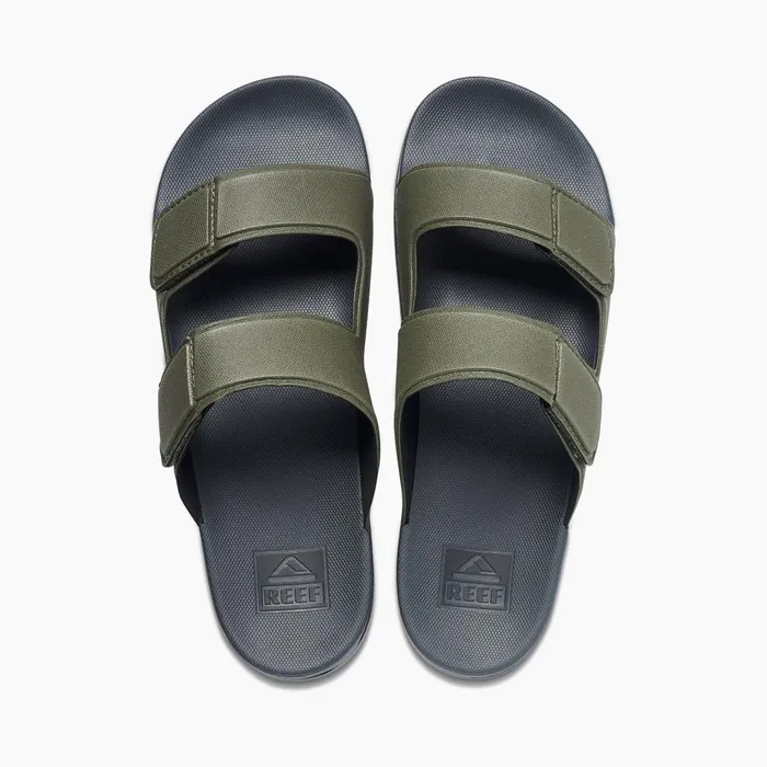 Reef Slides Cushion Tradewind Greyolive 8211 Men Reef Slides Cushion Tradewind Greyolive 8211 Men