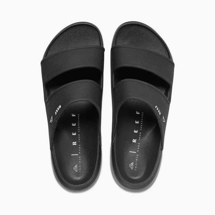Reef Slides Oasis Double Up Black 8211 Men Reef Slides Oasis Double Up Black 8211 Men