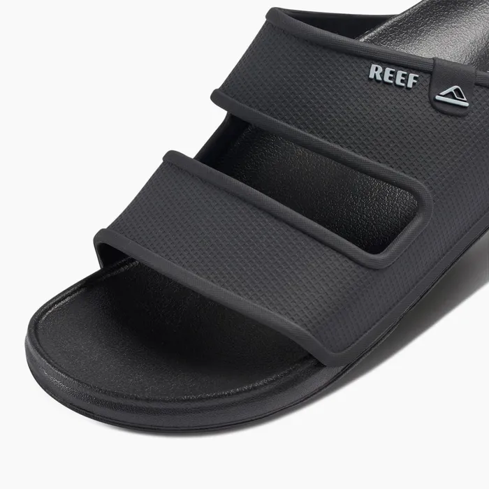 Reef Slides Oasis Double Up Black 8211 Men Reef Slides Oasis Double Up Black 8211 Men