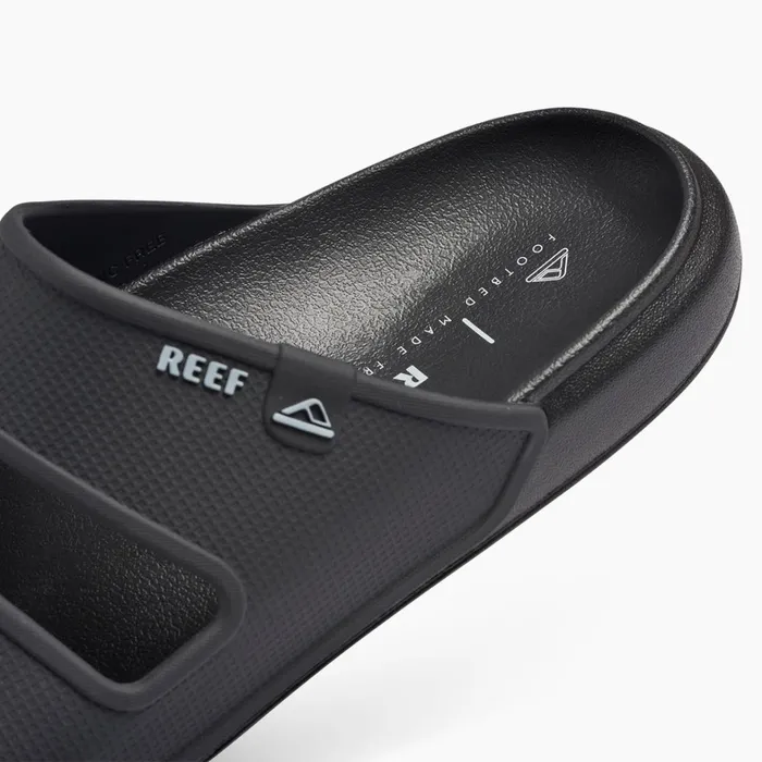 Reef Slides Oasis Double Up Black 8211 Men Reef Slides Oasis Double Up Black 8211 Men