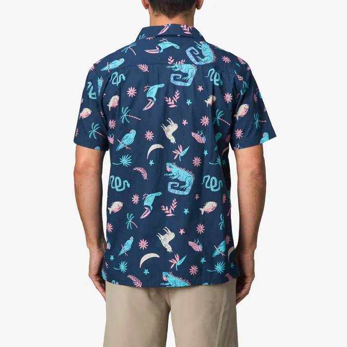 Reef TShirts and Shirts Roy Short Sleeve Shirt Insigna Blue 8211 Men Reef TShirts and Shirts Roy Short Sleeve Shirt Insigna Blue 8211 Men