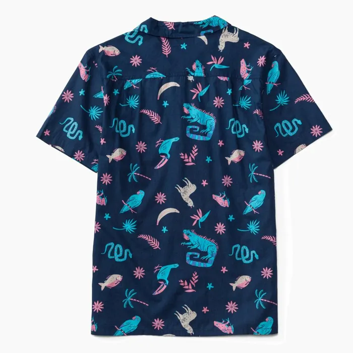 Reef TShirts and Shirts Roy Short Sleeve Shirt Insigna Blue 8211 Men Reef TShirts and Shirts Roy Short Sleeve Shirt Insigna Blue 8211 Men