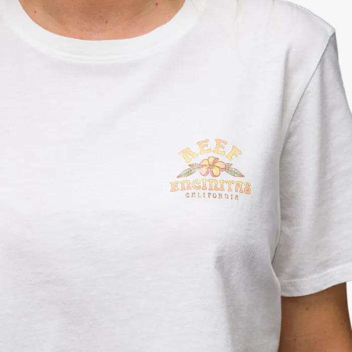 Reef TShirts Tanks and Dresses Super Crop Tee Marshmellow 8211 Women
