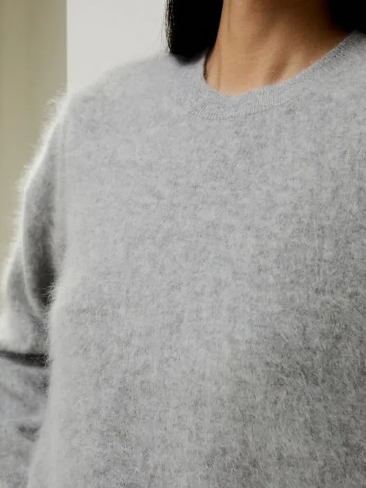 Relaxed Fit Cashmere Sweatshirt Women Lilysilk Knitwear