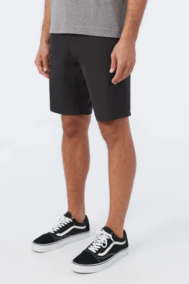 RESERVE LIGHT CHECK 19034 HYBRID SHORTS Black Men O039NEILL Clothing