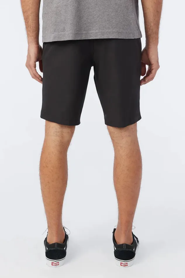 RESERVE LIGHT CHECK 19034 HYBRID SHORTS Black Men O039NEILL Clothing