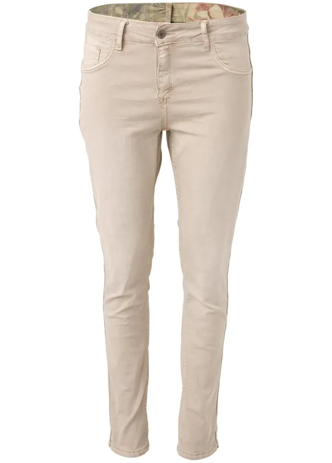 REVERSIBLE JEANS Tan Multi Women VENUS Denim Solutions