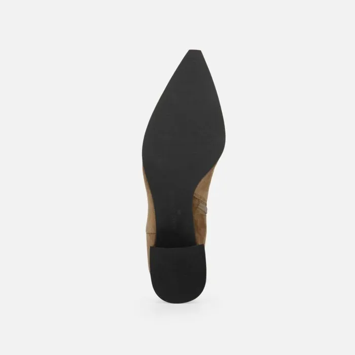 Roanne Suede Ankle Bootie Taupe Women Kenneth Cole Boots Booties Roanne Suede Ankle Bootie Taupe Women Kenneth Cole Boots Booties