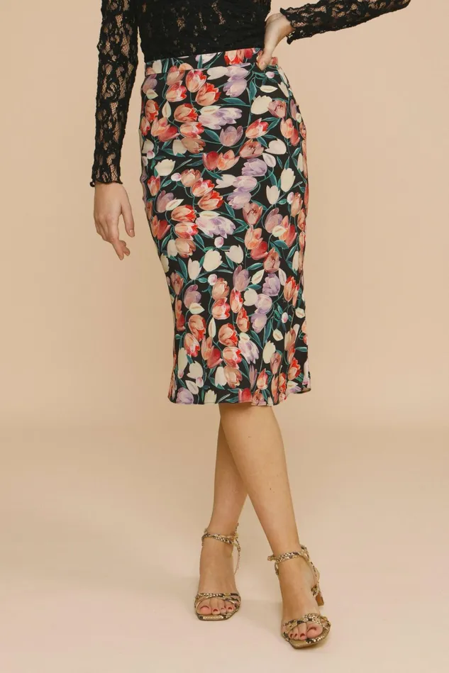 Rouje CARRIE Skirt Tulipano Noir Women Skirts