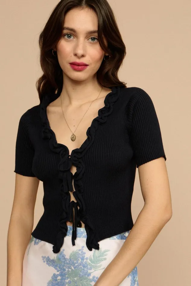 Rouje EUGENIA Cardigan Marine Uni Women Knits