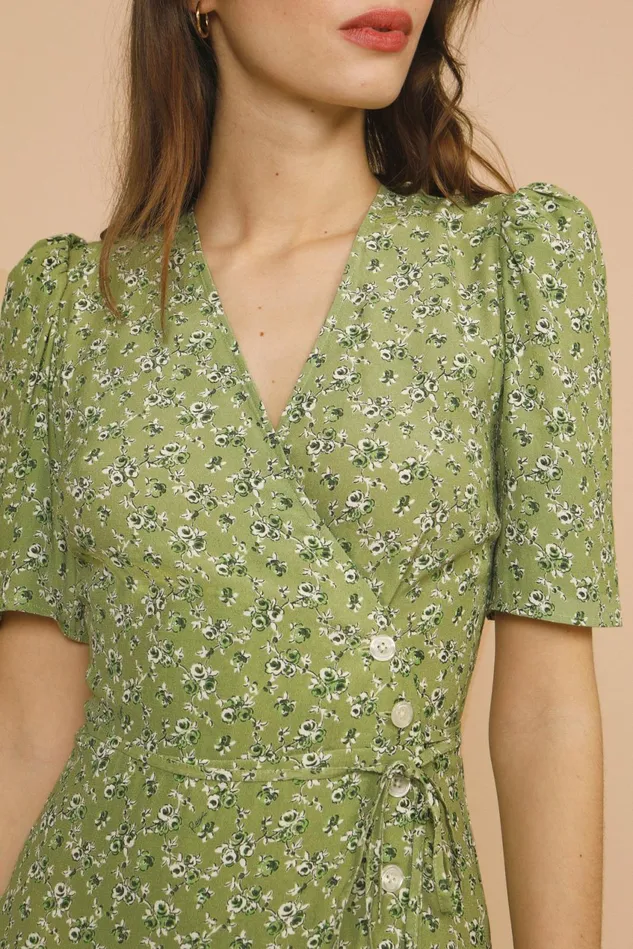 Rouje GABIN Dress Rosita Vert Women Dresses