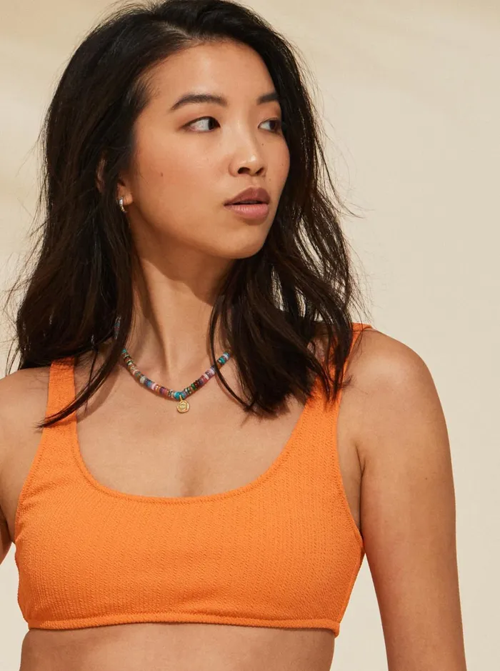 Roxy Bikinis Aruba Bralette Bikini Top Autumn Sunset 8211 Women