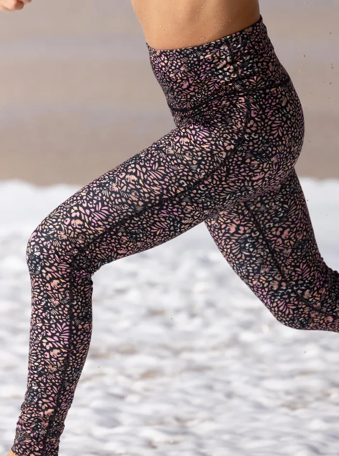 Roxy Bottoms Heart Into It Technical Leggings Antracite Animal Dust 8211 Women Roxy Bottoms Heart Into It Technical Leggings Antracite Animal Dust 8211 Women