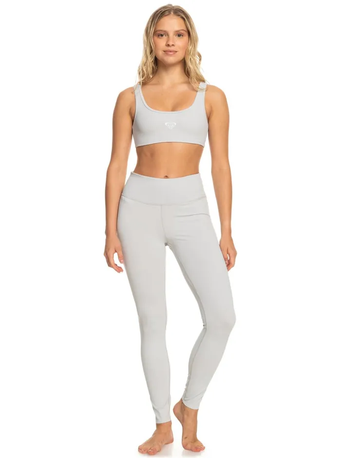 Roxy Bottoms Kelia Essential Workout Leggings Micro Chip 8211 Women