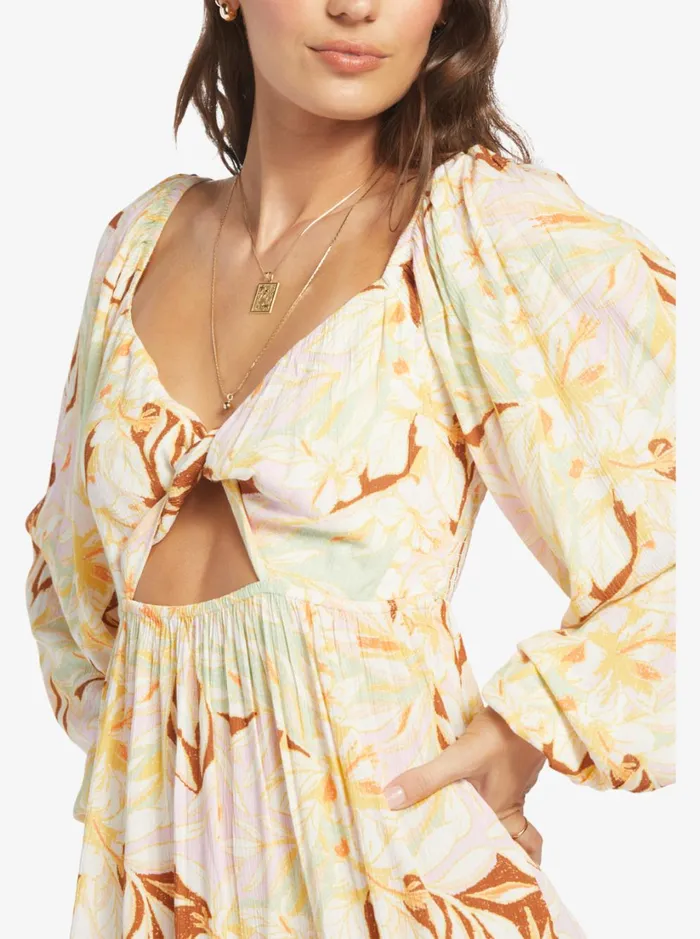 Roxy Dresses On Holiday Maxi Dress Quiet Green Coast 2 Coast 8211 Women