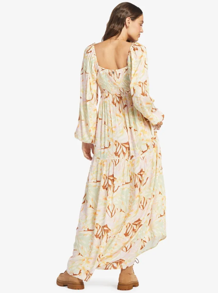 Roxy Dresses On Holiday Maxi Dress Quiet Green Coast 2 Coast 8211 Women