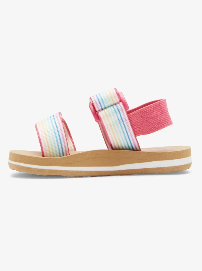 Roxy Shoes and Sandals Toddler039s Roxy Cage Sandals Whitepinkmulti 8211 Women