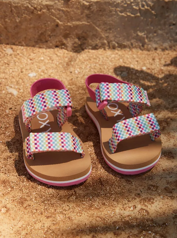 Roxy Shoes and Sandals Toddler039s Roxy Cage Sandals Whiteprint 8211 Women