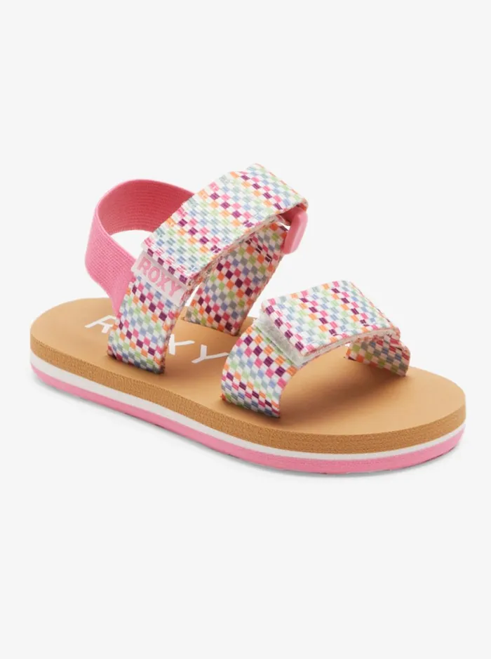 Roxy Shoes and Sandals Toddler039s Roxy Cage Sandals Whiteprint 8211 Women