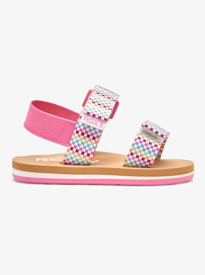 Roxy Shoes and Sandals Toddler039s Roxy Cage Sandals Whiteprint 8211 Women