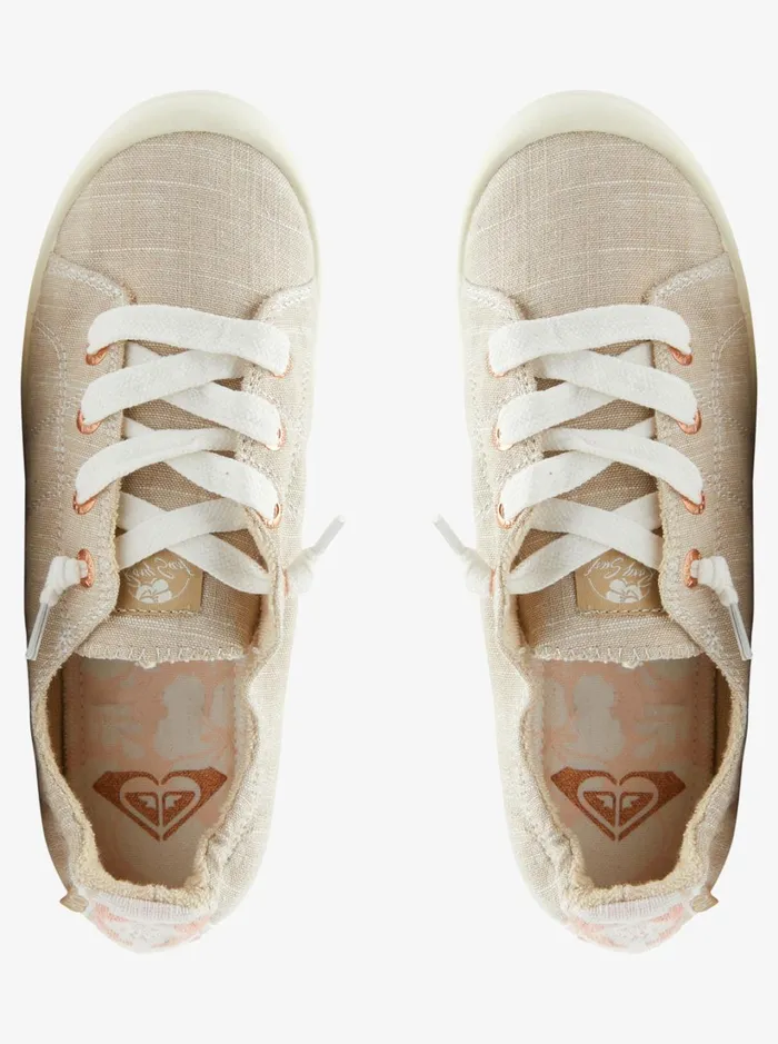 Roxy Sneakers Bayshore Shoes Brownwhite 8211 Women