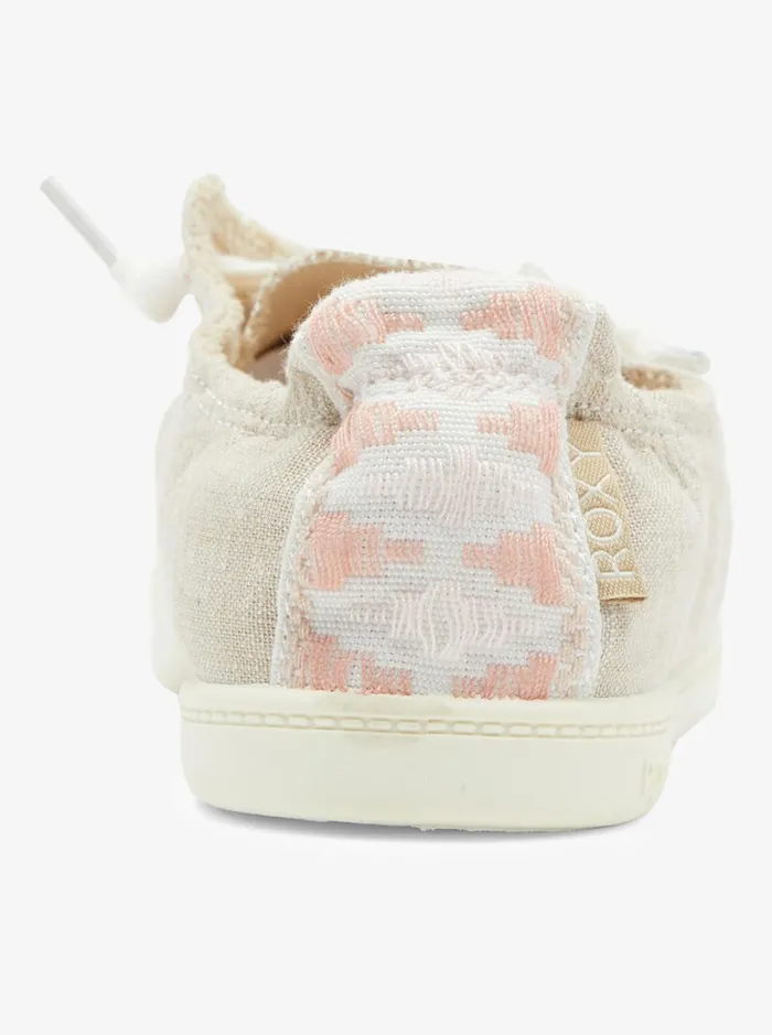 Roxy Sneakers Bayshore Shoes Brownwhite 8211 Women
